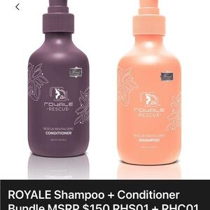 Rescue Shampoo and Conditioner Set - Purple and Orange